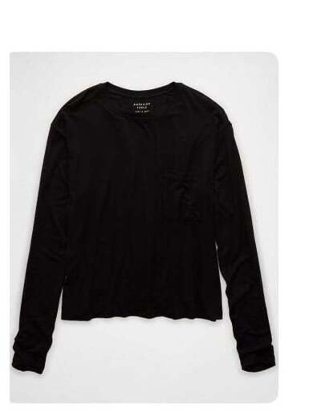 AE Soft & sexy Long Sleeve pocket T-shirt
